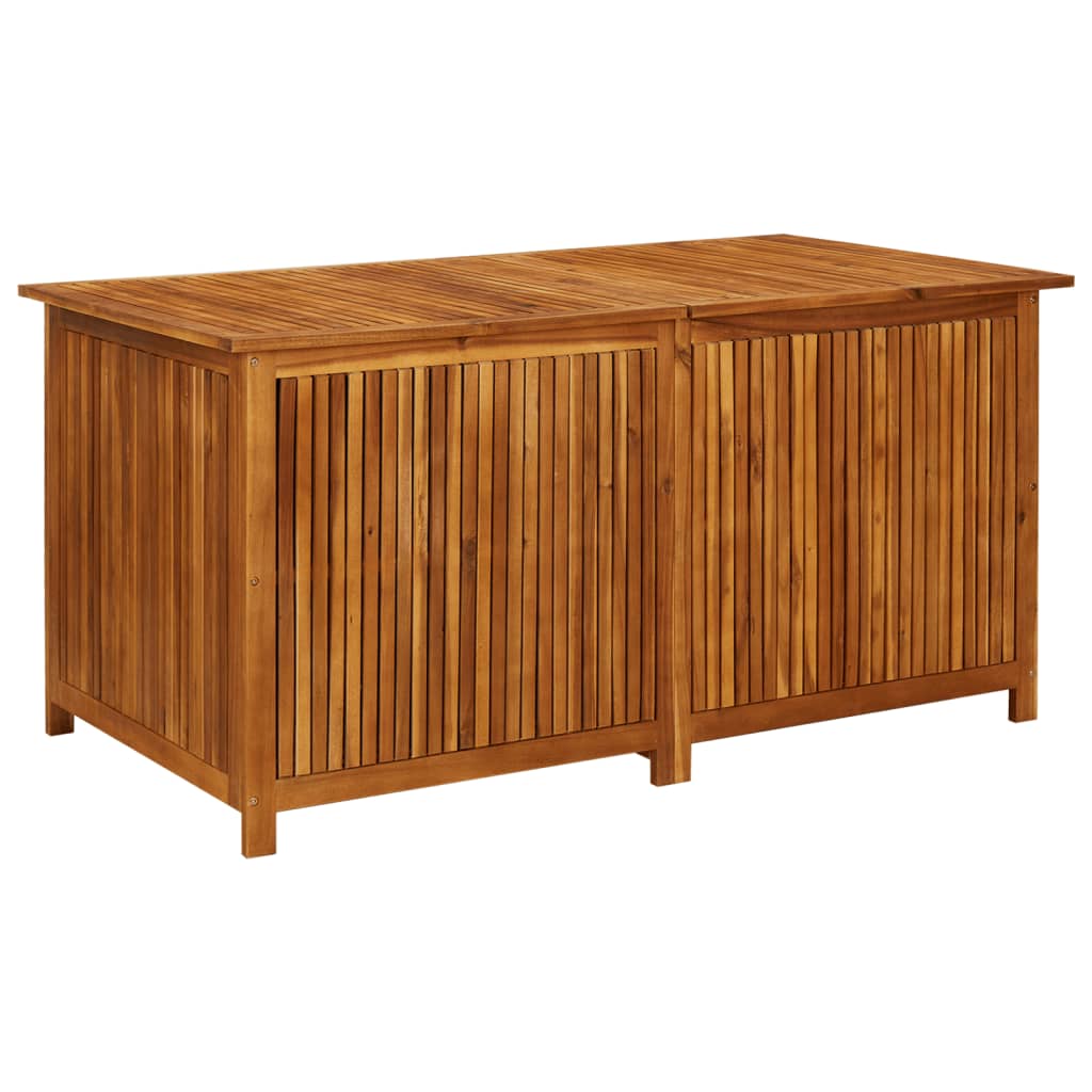 NNEVL Garden Storage Box 150x80x75 cm Solid Wood Acacia
