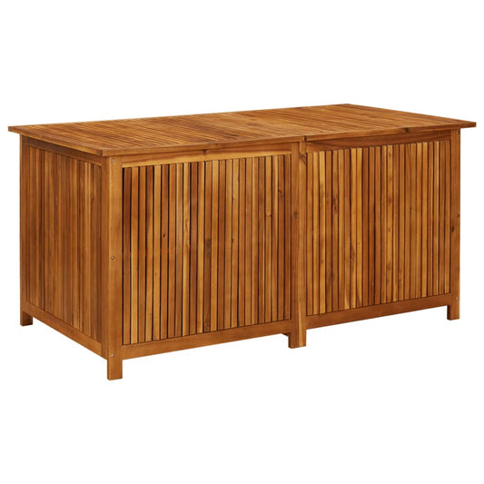 NNEVL Garden Storage Box 150x80x75 cm Solid Wood Acacia
