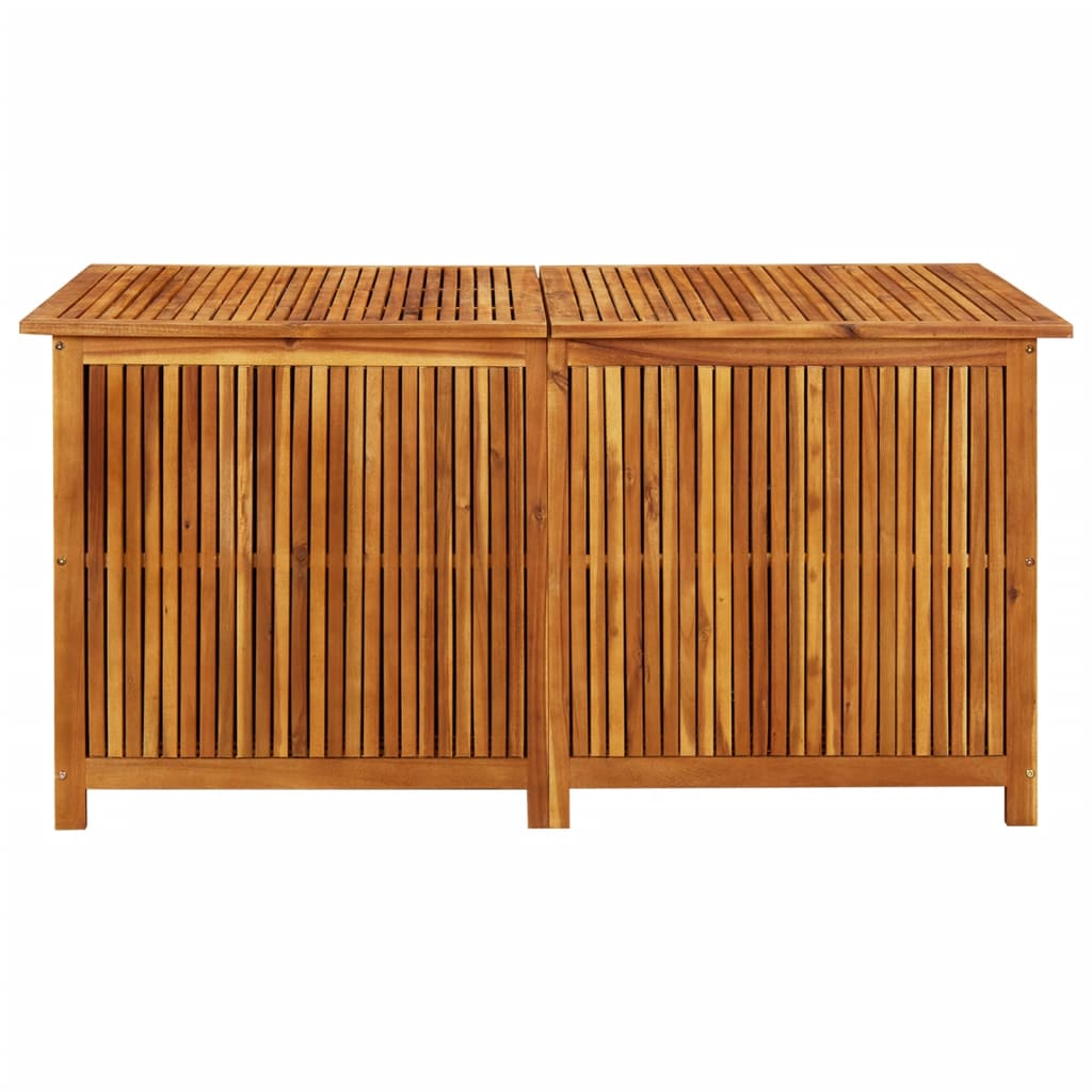 NNEVL Garden Storage Box 150x80x75 cm Solid Wood Acacia