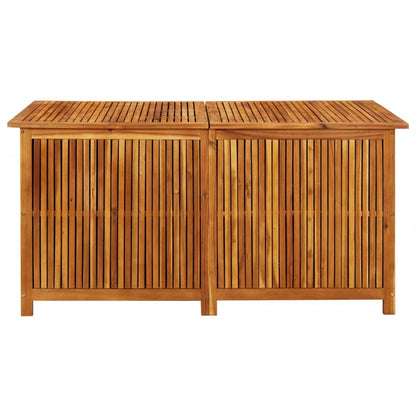 NNEVL Garden Storage Box 150x80x75 cm Solid Wood Acacia