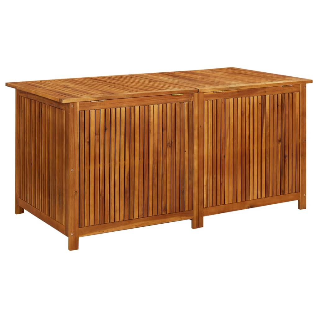NNEVL Garden Storage Box 150x80x75 cm Solid Wood Acacia