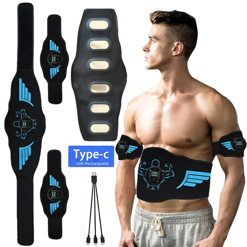 Abdominal Toning Belt Muscle Stimulator – Metal Sheet Technology