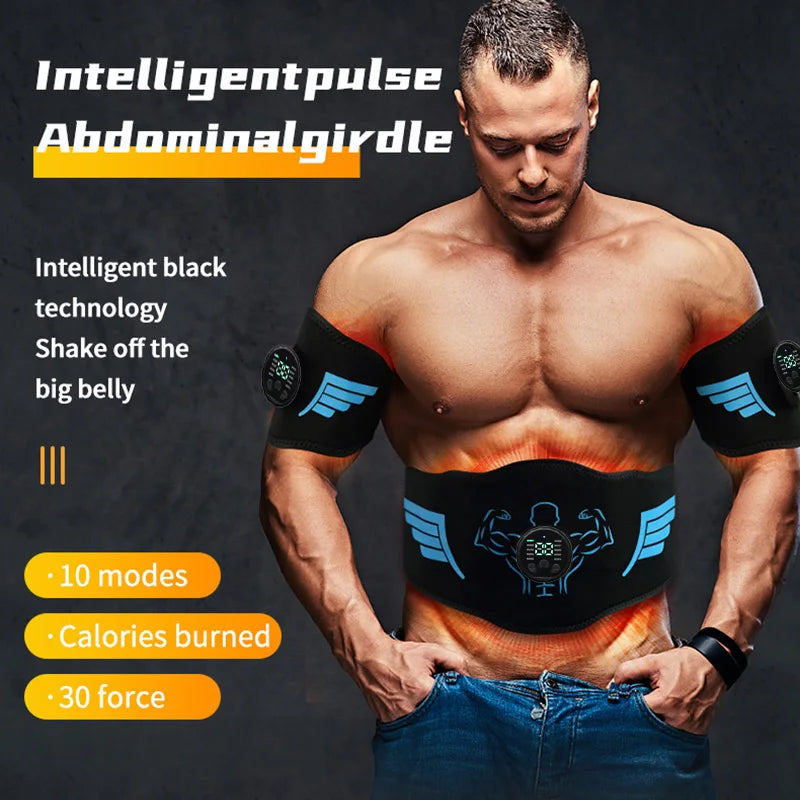 Abdominal Toning Belt Muscle Stimulator – Metal Sheet Technology
